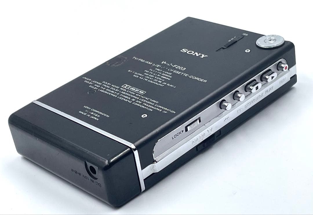 ジャンク　SONY WM-F203 Walkman ラジオカセットレコーダー