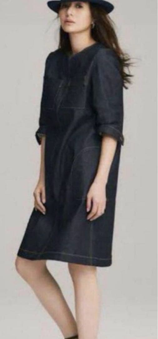 美品✨ loin. ロワン　井川遥　デニムワンピース