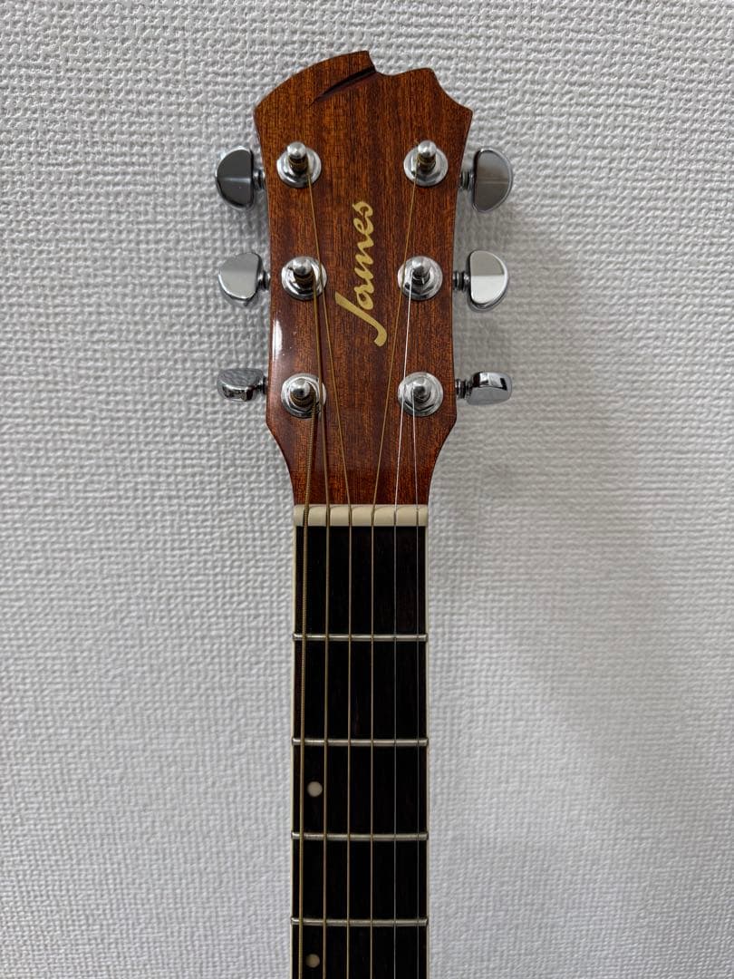 【お得】James JF350NAアコースティックギター ハードケース付き