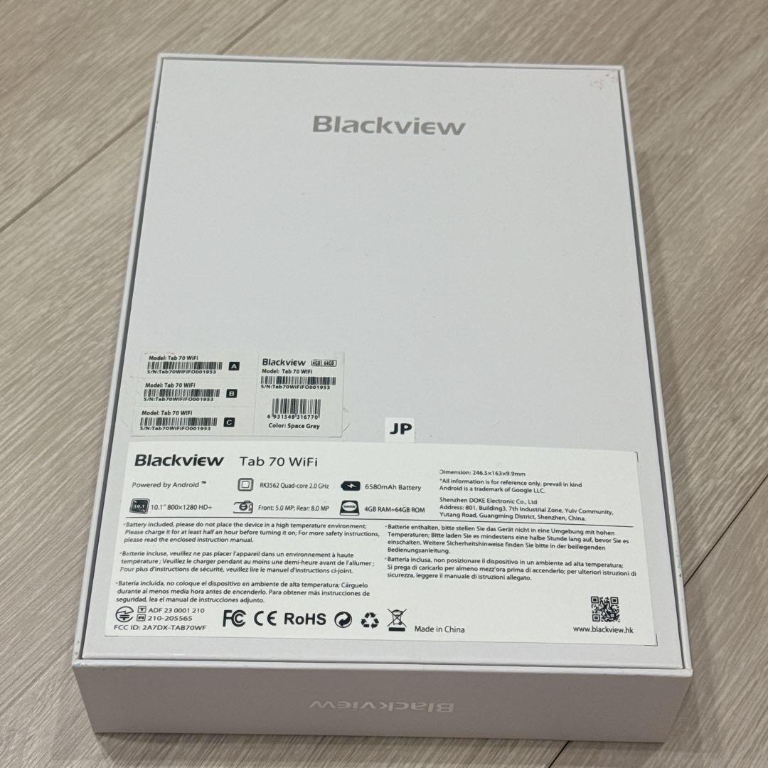 ★美品★Blackview Tab70 WiFi タブレット