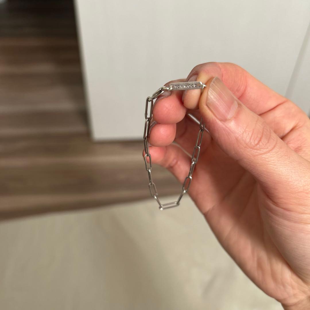 シルバー リンクチェーン ブレスレット