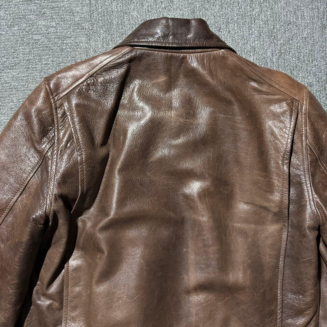90s apc leather jacket イーストバイウエスト期