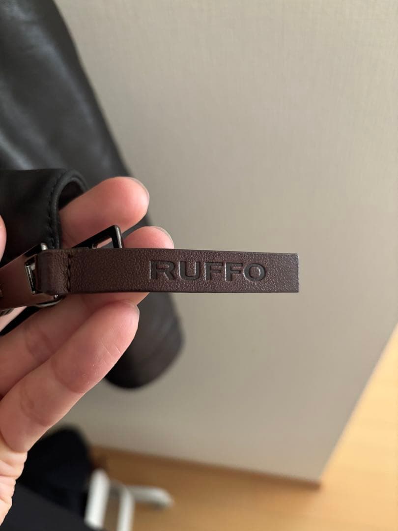 RUFFO ルッフォ シングルライダース シープレザー 伊製
