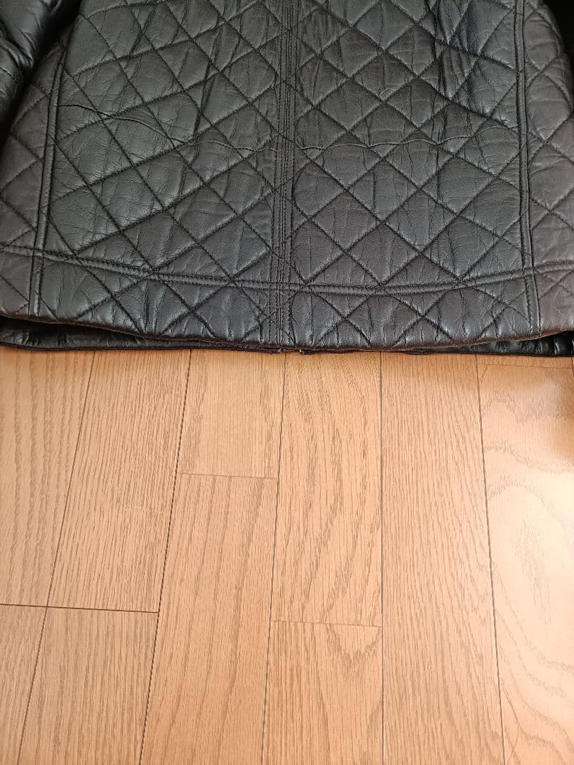 ティンバーランド　ライダースキルティングジャケット　M 　ブラウン