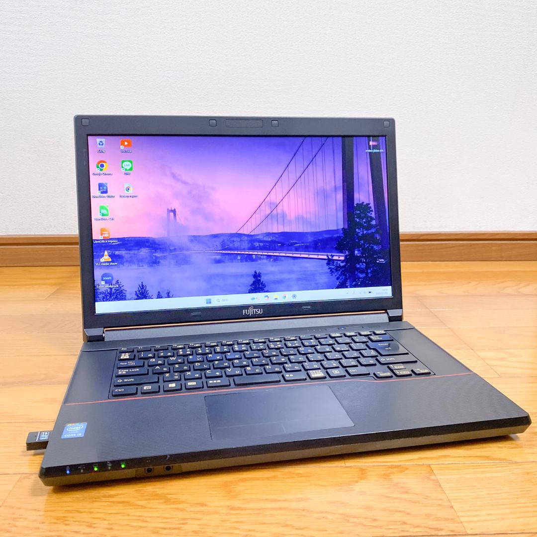 贅沢性能！i5 メモリ16 SSD512 富士通ノートパソコン 性能重視の方に