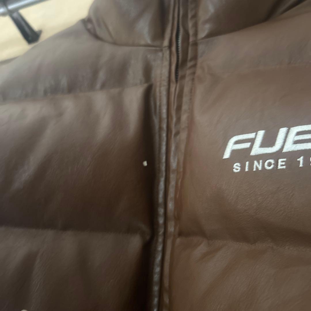 FUBU ブラウン ダウンジャケット Lサイズ