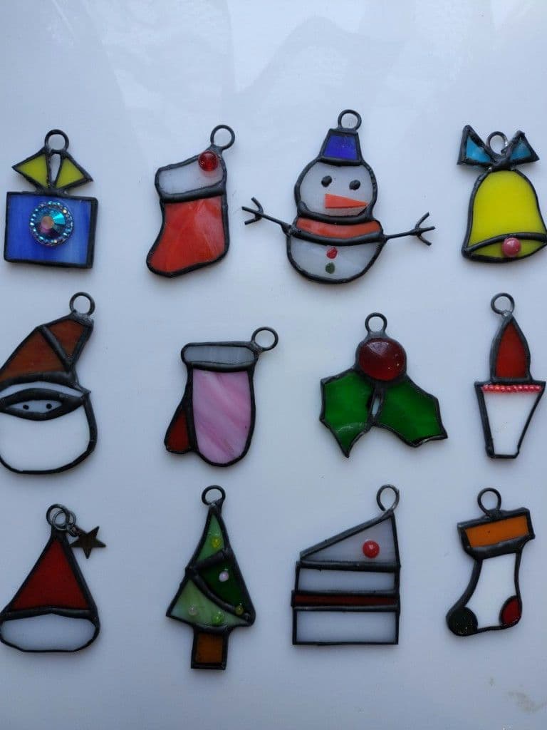 ステンドグラスパネル◆ハンドメイト品