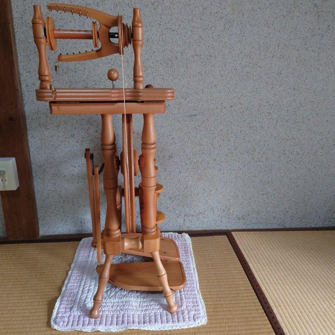 n*o様 【10万円以上のお品・訳あり】アシュフォード　紡ぎ車　両足ペダル