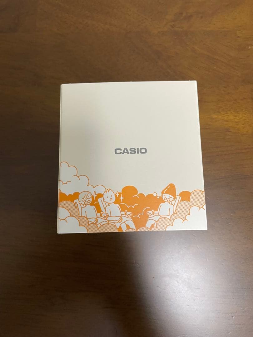 【新品】サ時計　サウナ専用時計　CASIO カシオ　未使用　オレンジ