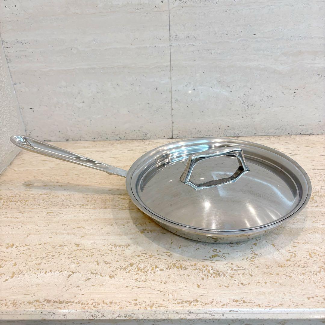 美品☆All-Clad オールクラッド☆ステンレス超高級フライパン☆24.5cm
