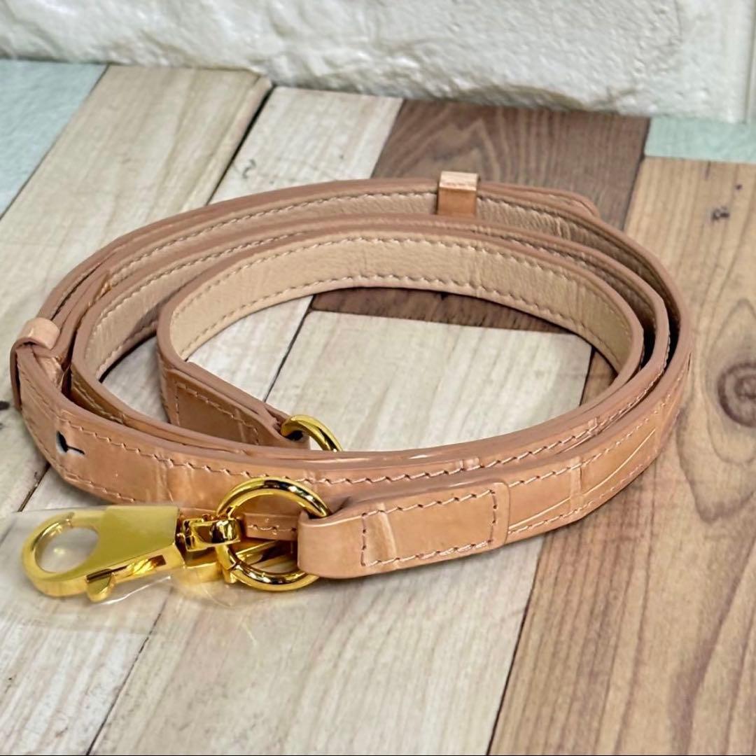 クロコダイル ハンドバッグ 2WAY ショルダーバッグ　シャイニング　アルムコ