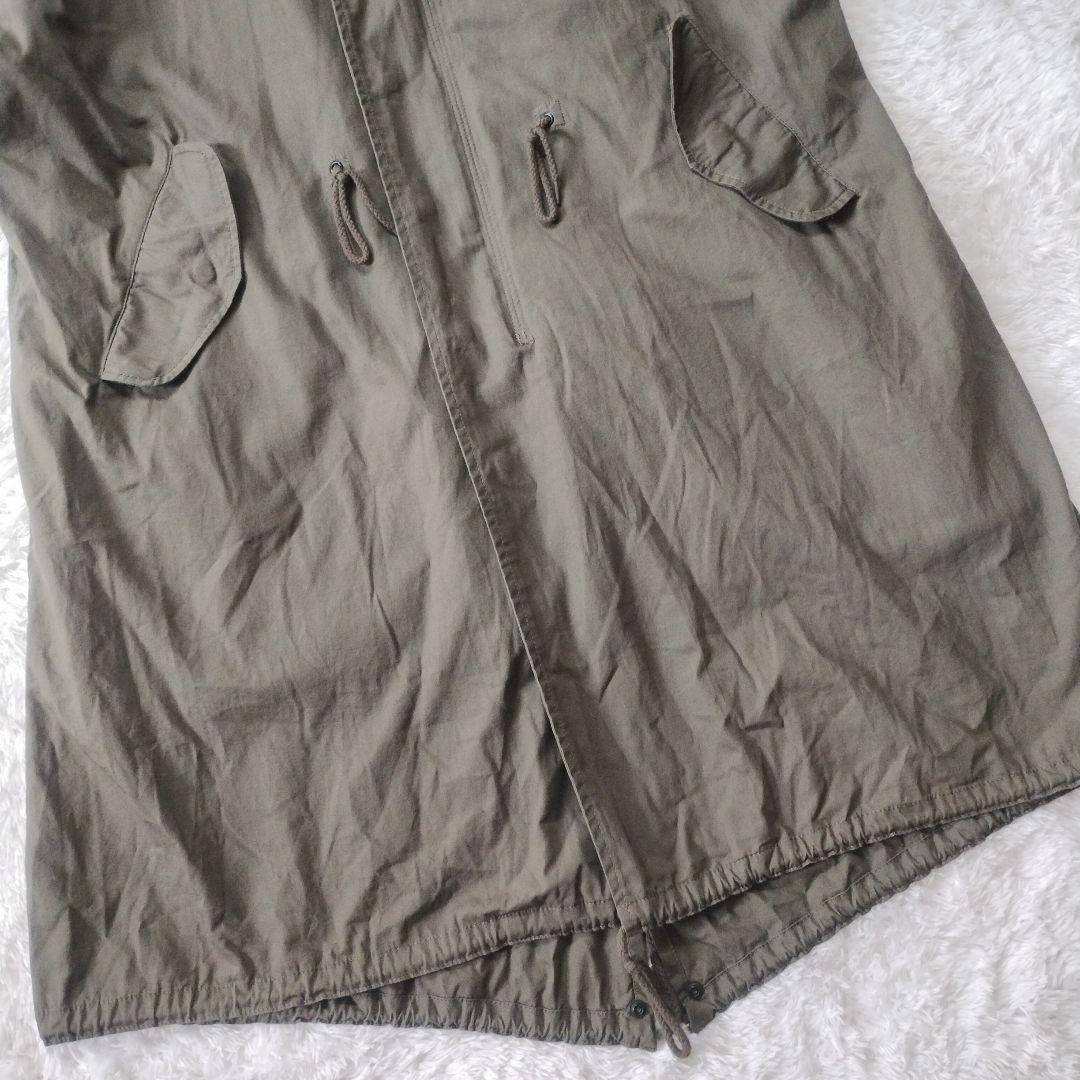 極美品✨ヒューストン　M-51　ライナー付　モッズコート　青島コート　S　カーキ