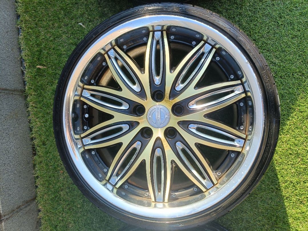 work ラスターレ19インチ 8.0J2本 9.0J2本の4本セット