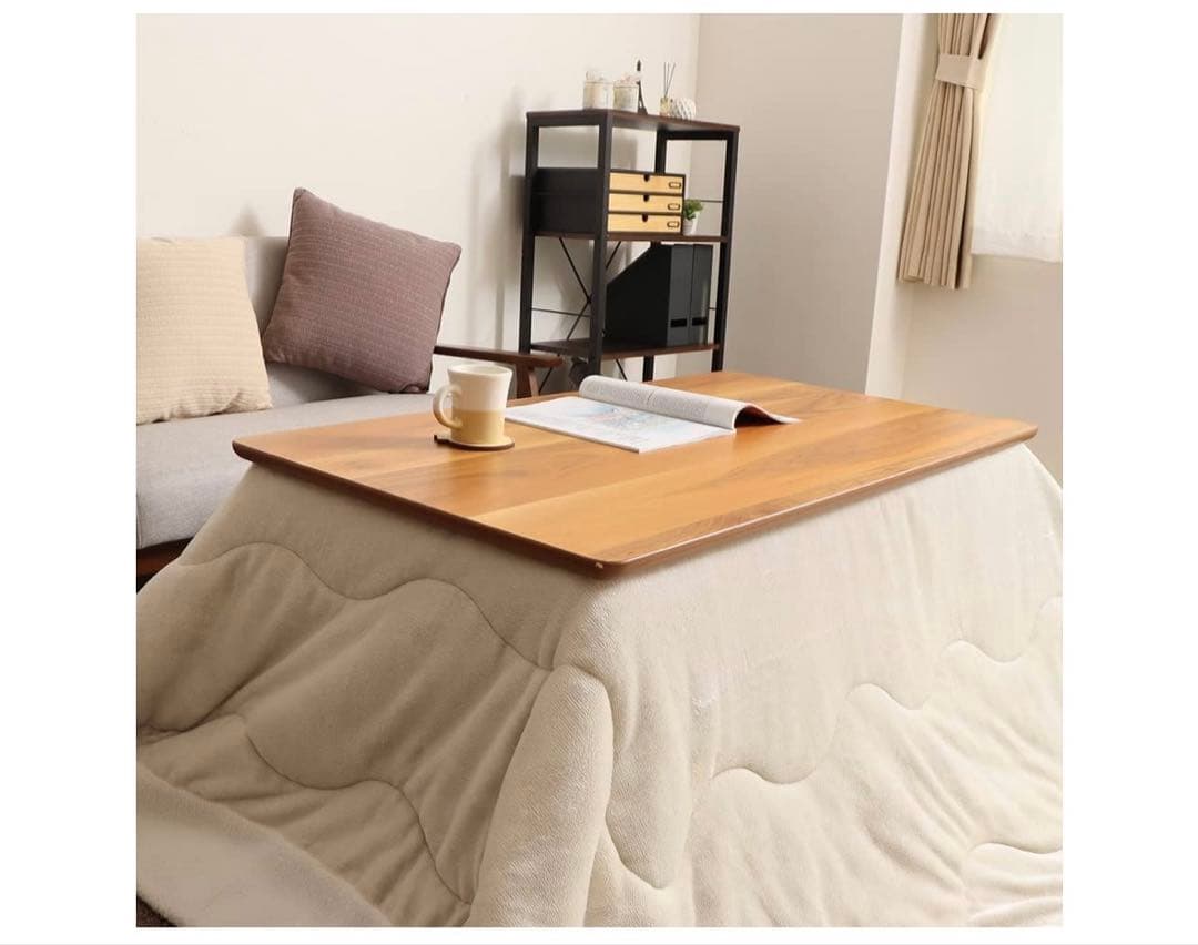 ウォールナット こたつハイテーブル