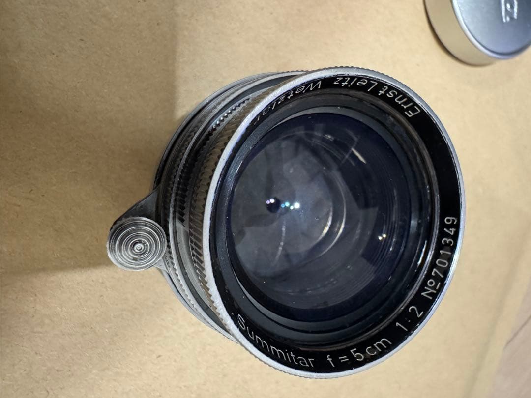 Leica Summitar 5cm f2 円形絞り　【Lマウント】
