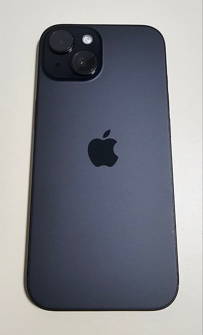 iPhone15 128GB Black SIMフリー 純正バッテリー77％