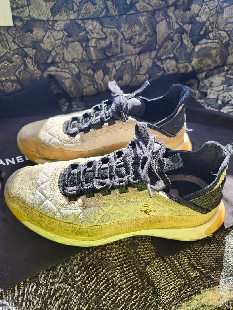 CHANEL　シャネル　マトラッセスニーカー　サイズ42