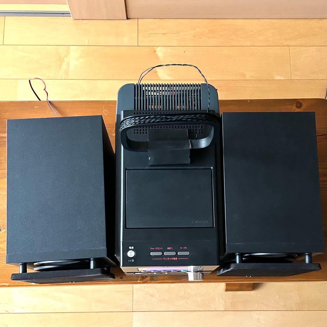 SONY ソニー CMT-M35WM｜MD・CD再生確認済｜リモコン・MD付き