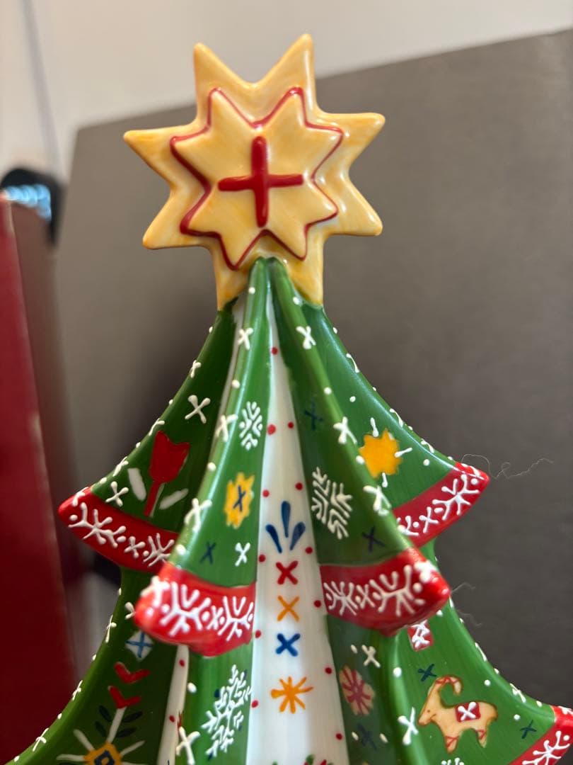 【レア・箱入】ビレロイ＆ボッホ　陶器　クリスマスツリー　キャンドルホルダー