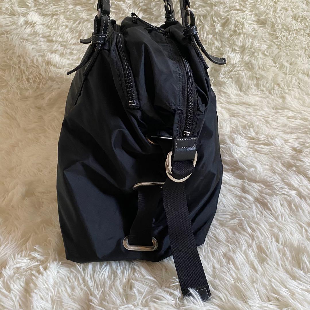 【大人気】\早い者勝ち/ agnes b ボストン バッグ ブラック