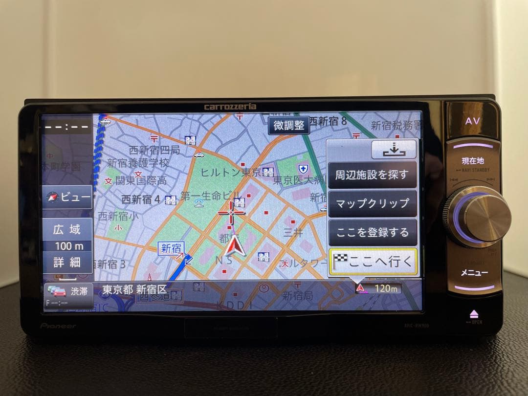 楽ナビAVIC-RW900 2026年地図最新2.0.0.版最新オービス
