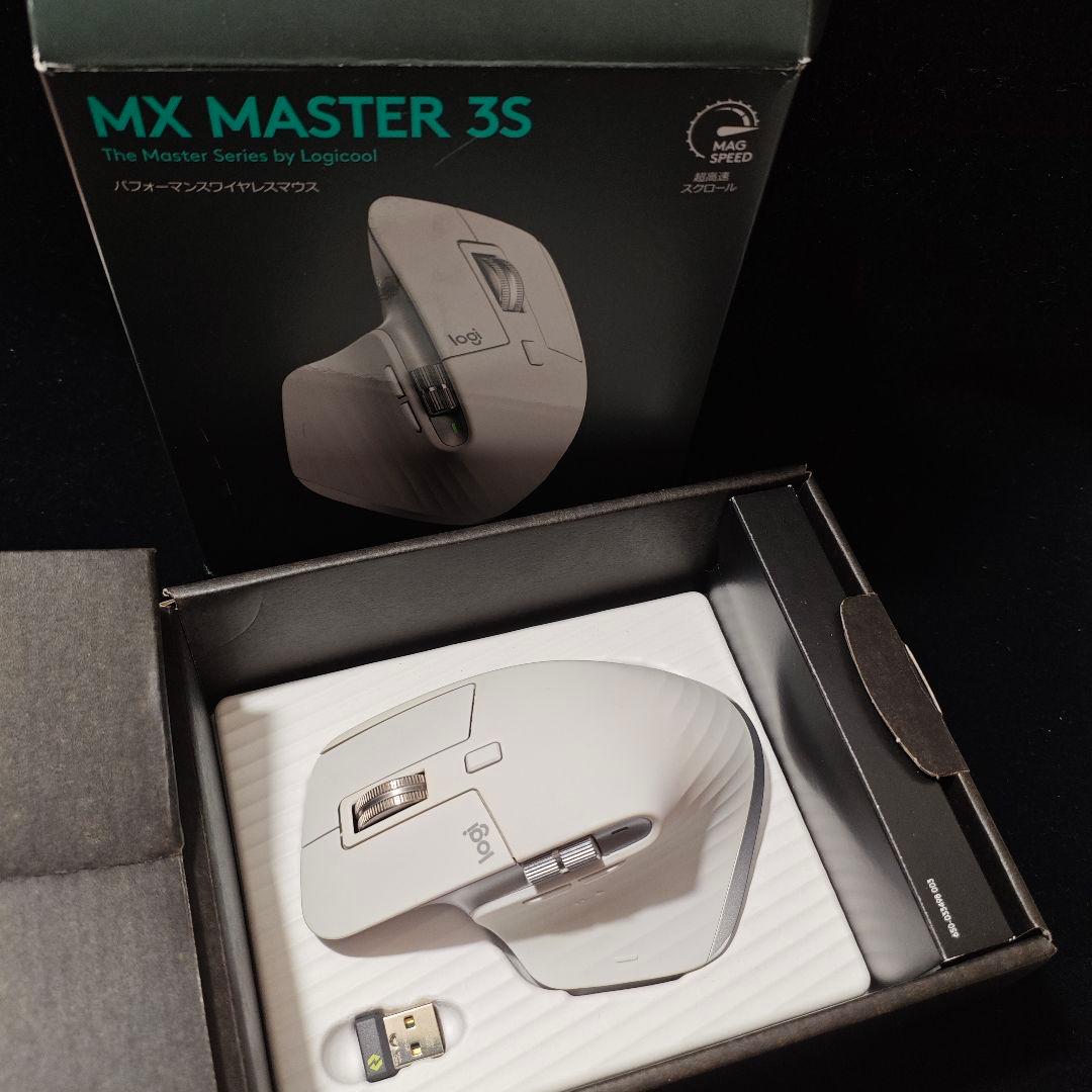 MX MASTER 3S ワイヤレスマウス ホワイト s4