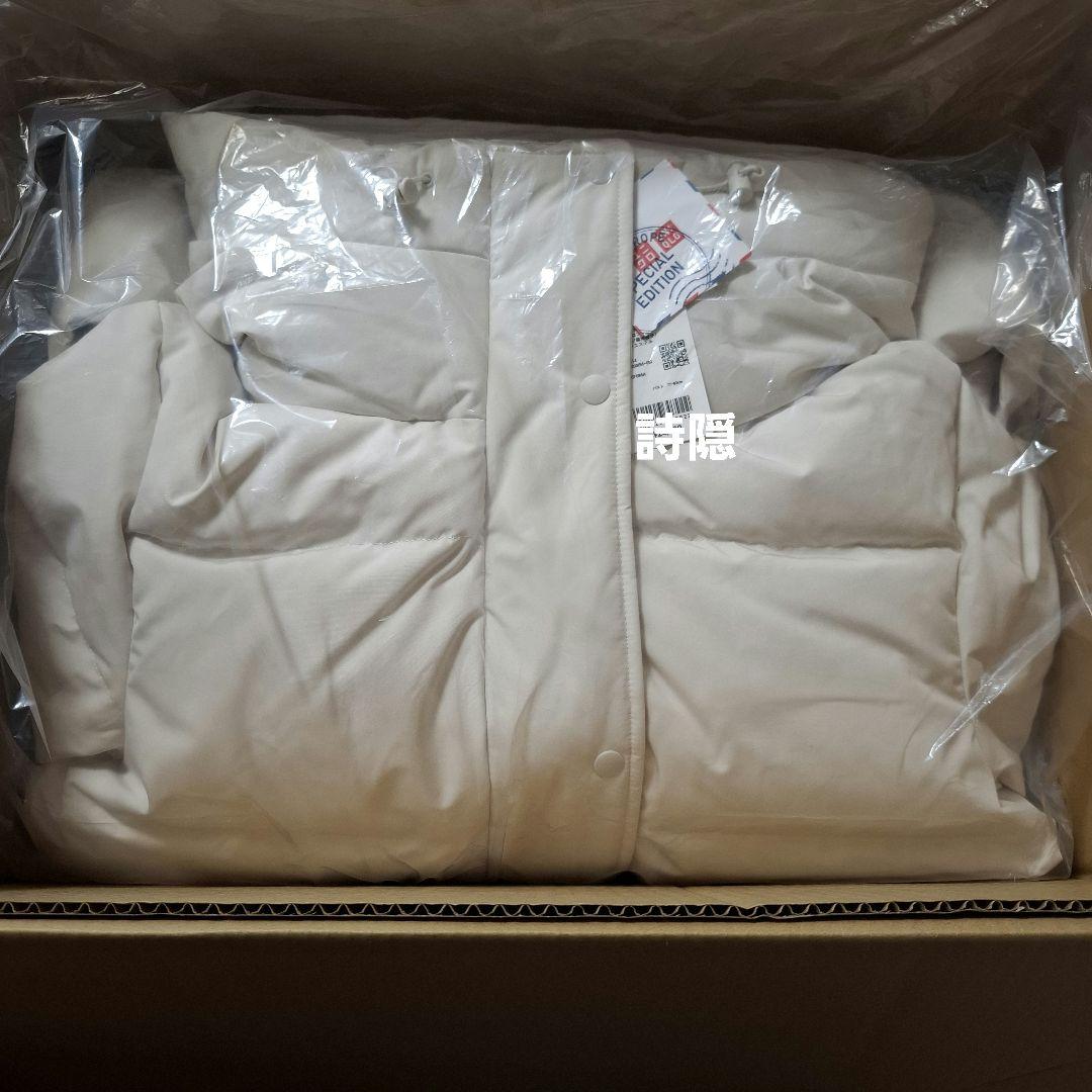 【新品未使用】ウルトラウォームダウンロングコート+ ホワイト S