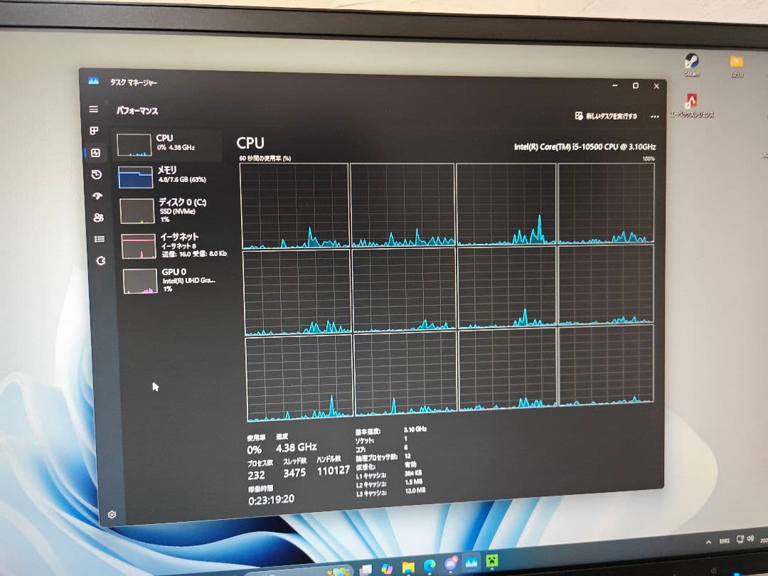 マザーボード Core i5 10500 & ASRock H510M-HDV/M.2
