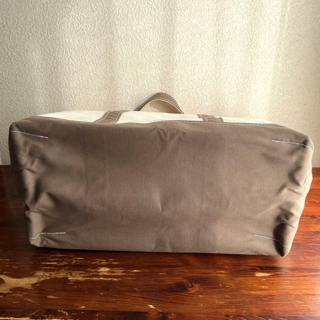 【00s】 L.L.Bean トートバッグ　ブラウン　別タグ　L