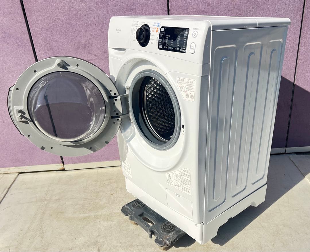 IRIS OHYAMAドラム式洗濯機 FL81R-W 2019年