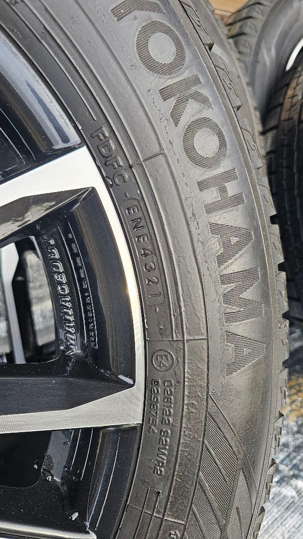 YOKOHAMA iceGuard スタッドレス225/60R17 4本