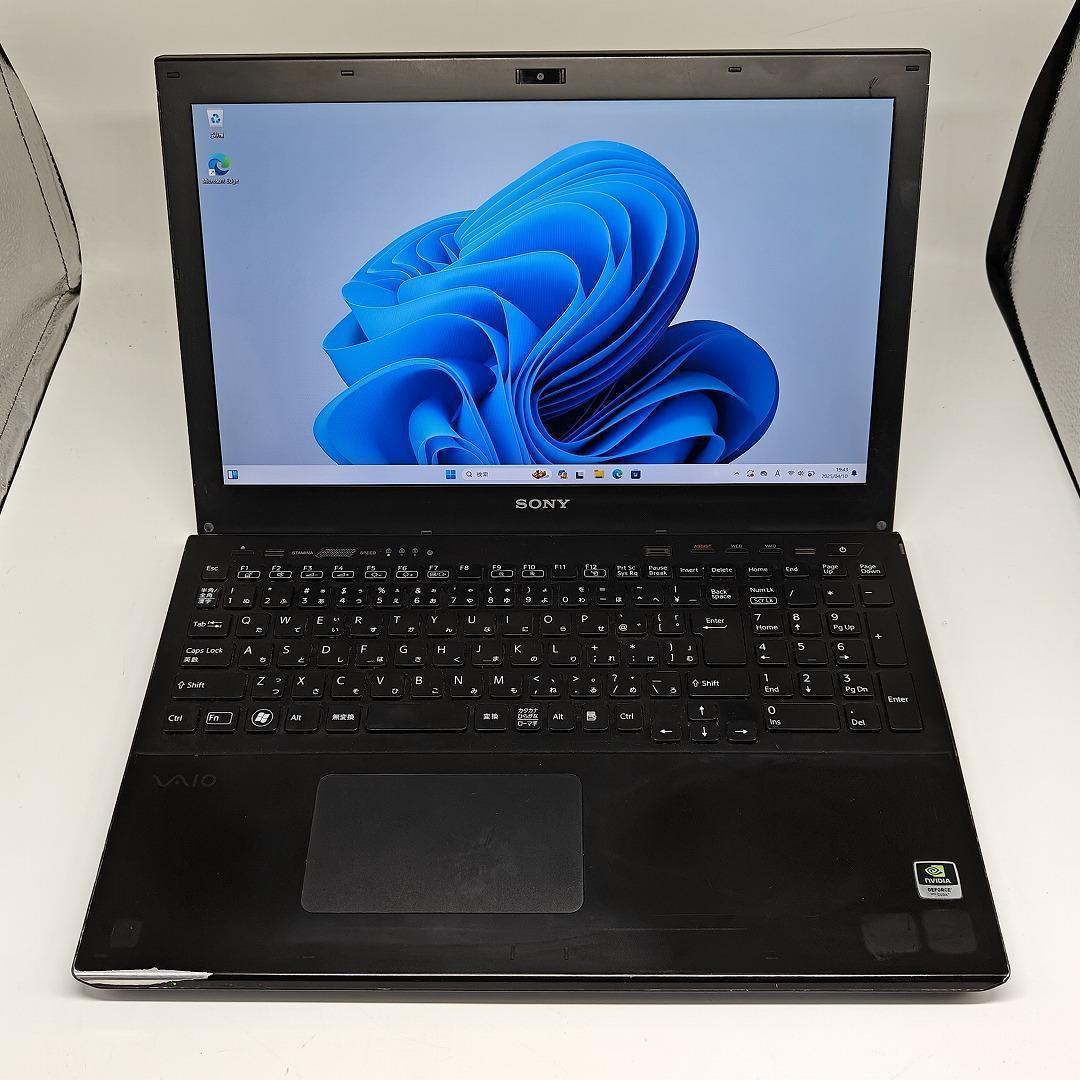 【VAIO】SVS 高速i7 新品SSD512GB 12GB グラボ有ノートPC