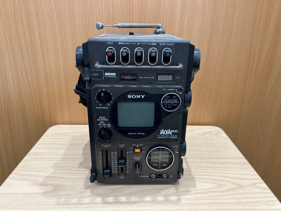 SONY JACKPOD ラジオ・カセット・テレビ機能搭載