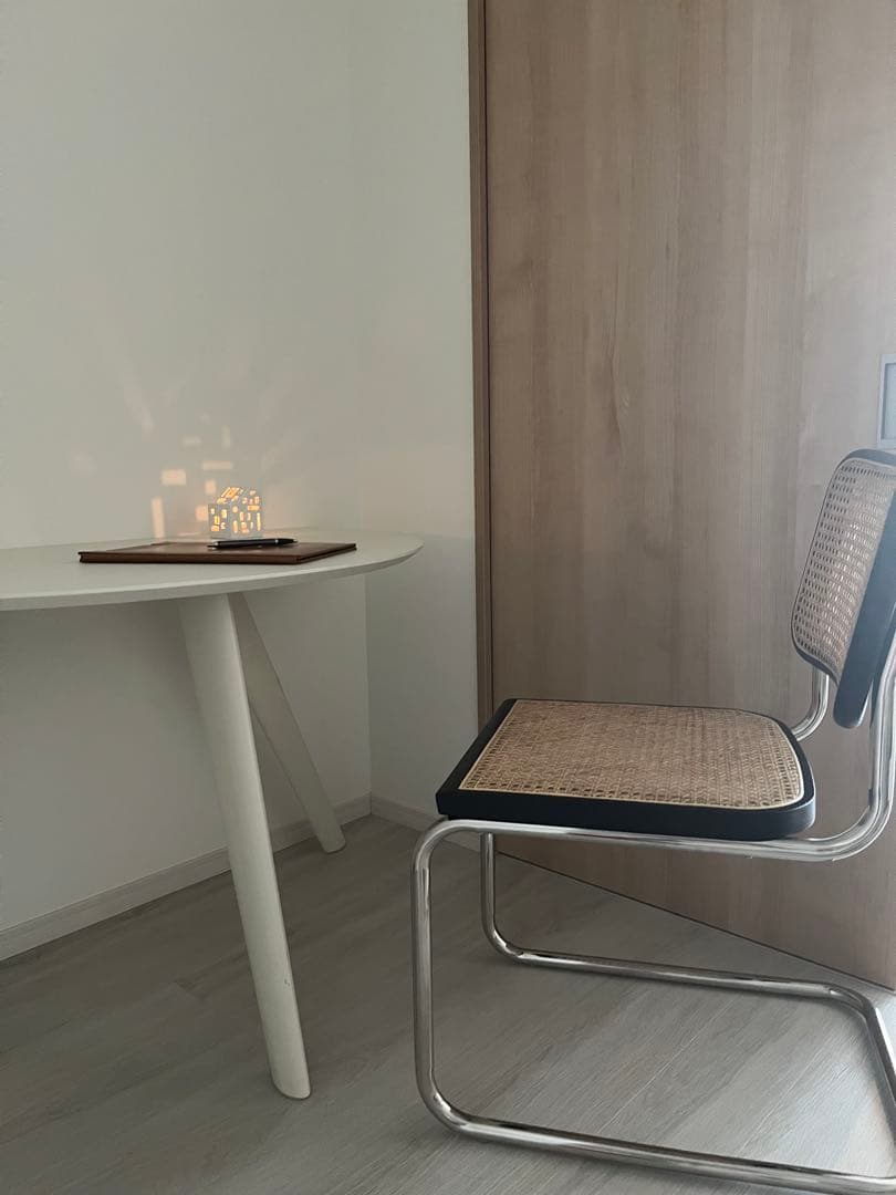 【美品 】KuHoNチェスカアームレスチェア ブラック マルセル・ブロイヤー1脚