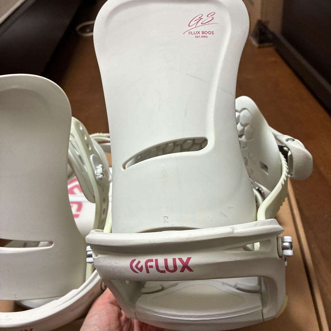 FLUX GS バインディング　ホワイト　SM
