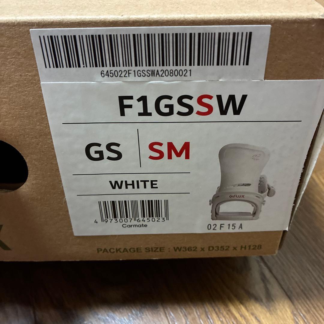 FLUX GS バインディング　ホワイト　SM