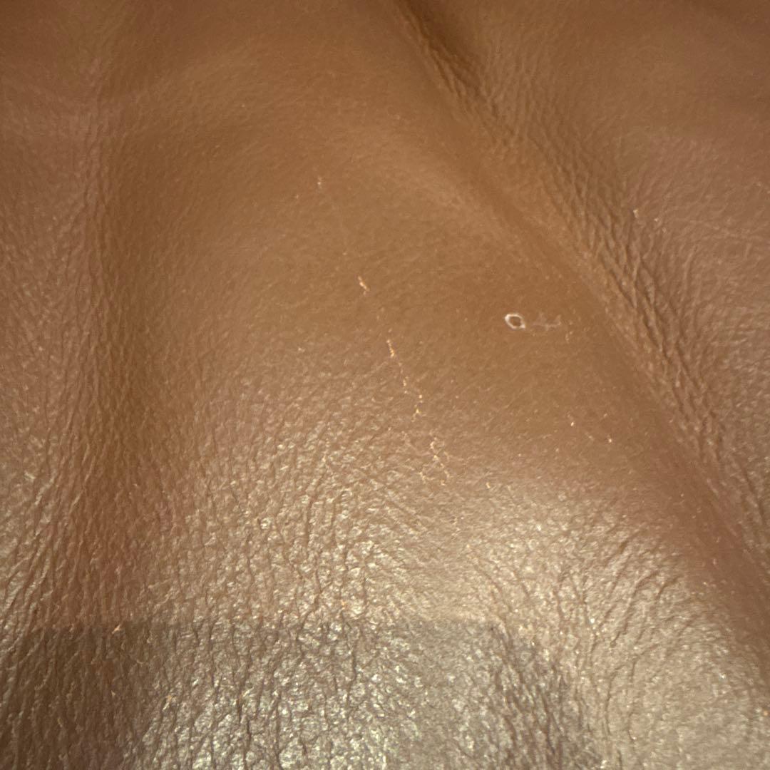 ブラウンレザー 2人掛けソファ