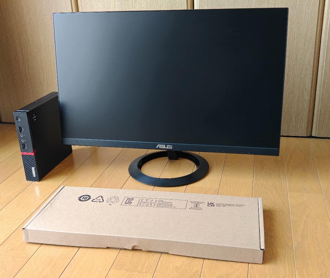 Lenovo省スペース高スペックデスクトップPC②