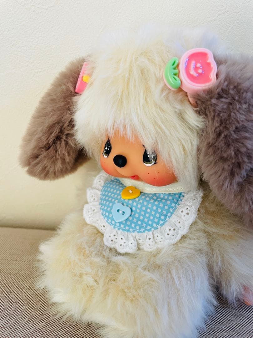 モンチッチ風♡カスタム　ふわふわワンちゃん