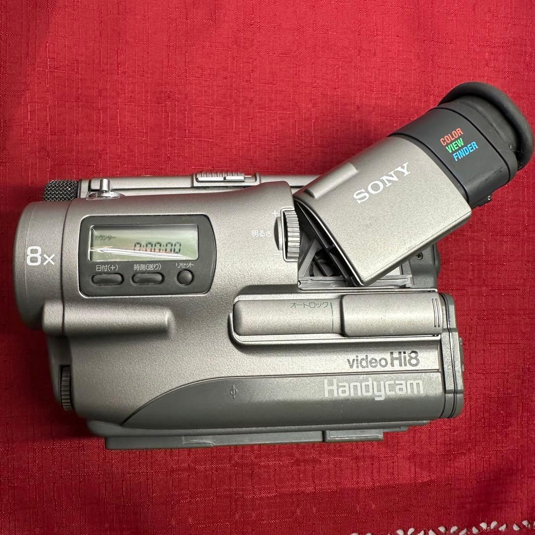 希少品 ソニー ビデオカメラレコーダー Hi8 CCD-TR1 SONY