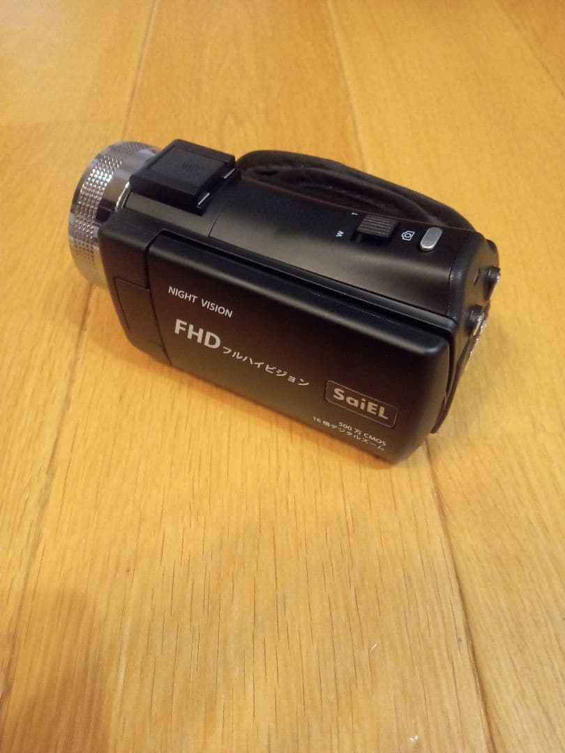 Sgiel FHD ビデオカメラ ナイトビジョン機能付き