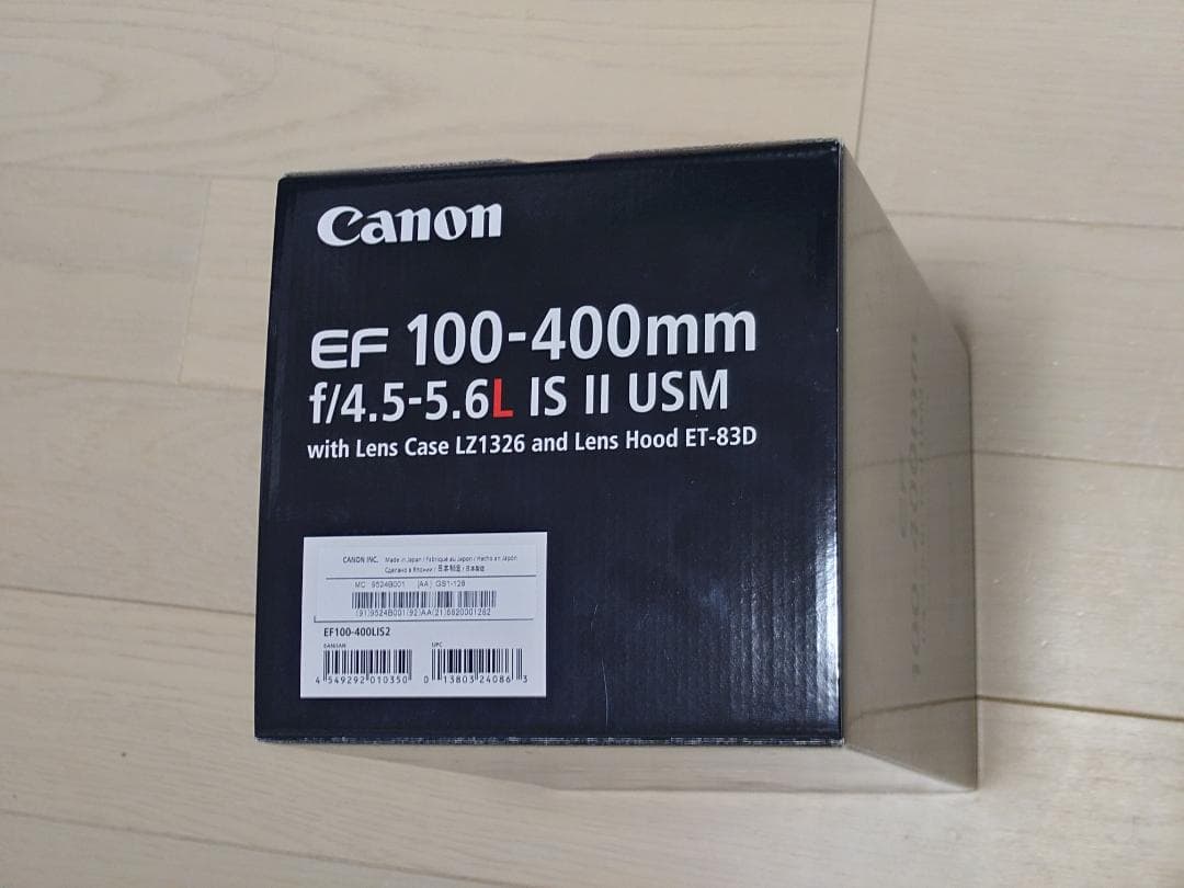 レンズ(ズーム) CANON EF100-400mm F4.5-5.6L IS II USM