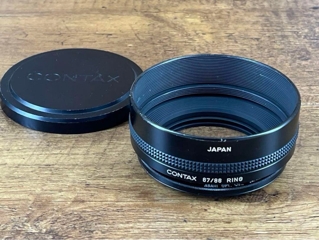 CONTAXコンタックス　67/86 RING メタルフード3　PENTAX67