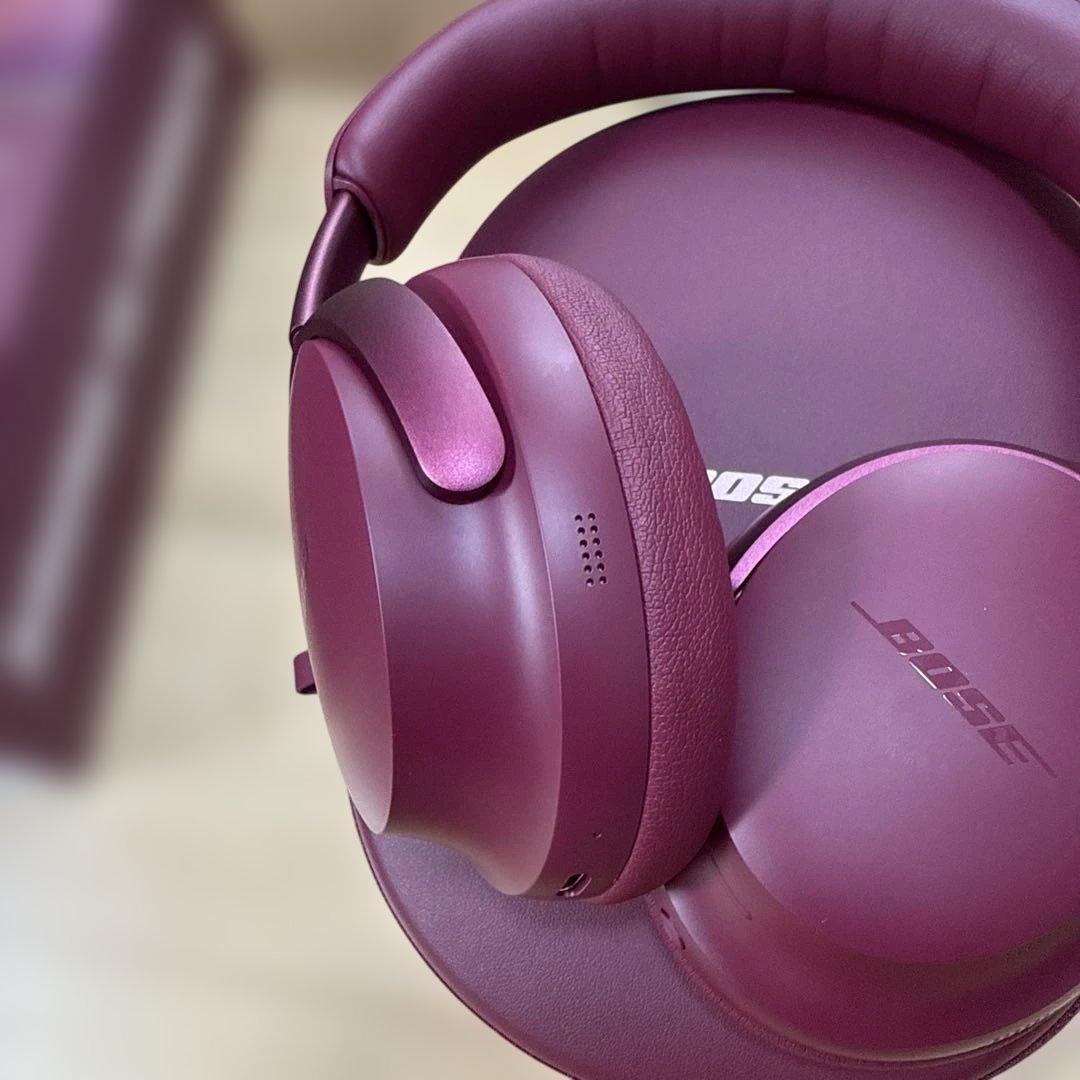 Bose QuietComfort Ultra ワイヤレスヘッドホン　ピンク