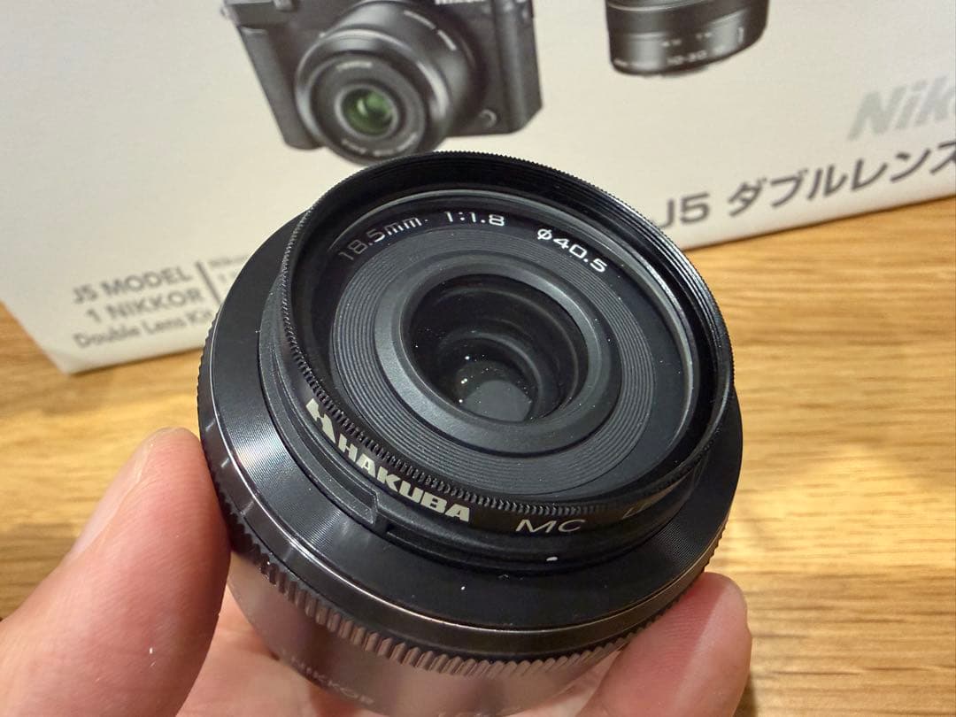 Nikon 1 J5 ダブルレンズキット ミラーレスカメラ ブラック