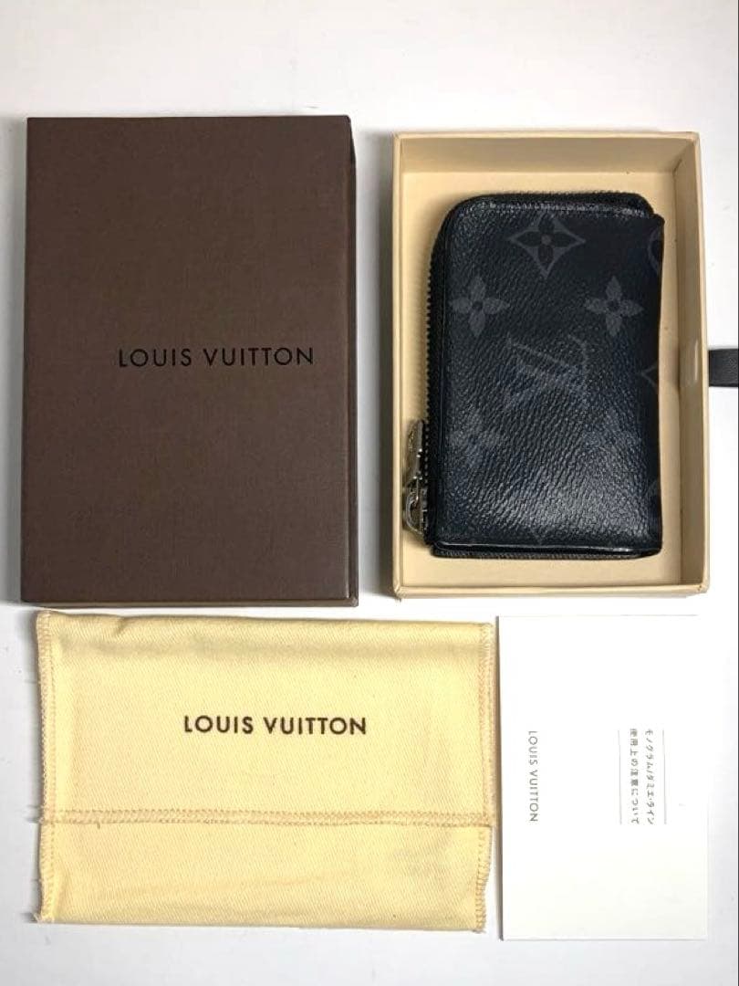 ルイヴィトン　モノグラム　エクリプス ジュール　ケース　カードケース　箱付