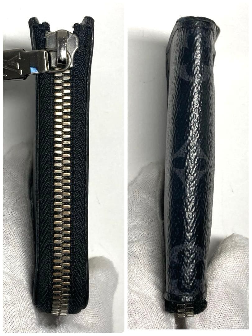 ルイヴィトン　モノグラム　エクリプス ジュール　ケース　カードケース　箱付