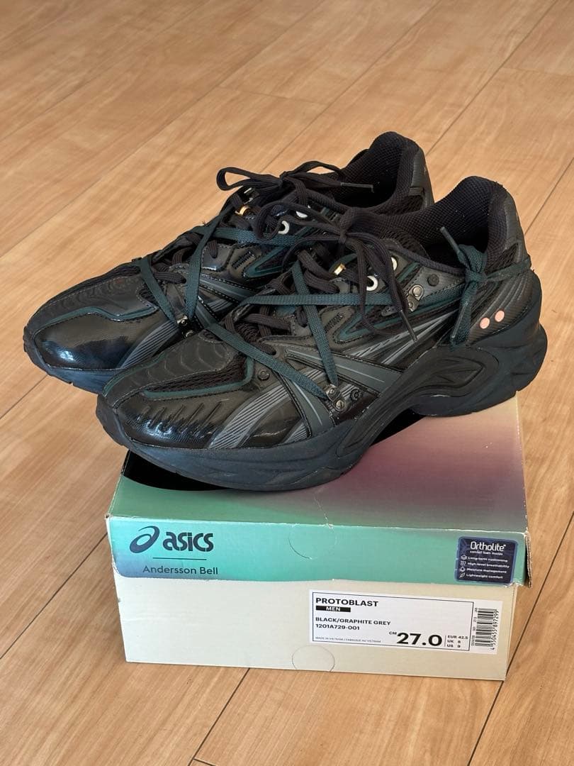 靴 asics Andersson Bell PROTOBLAST 27.0cm