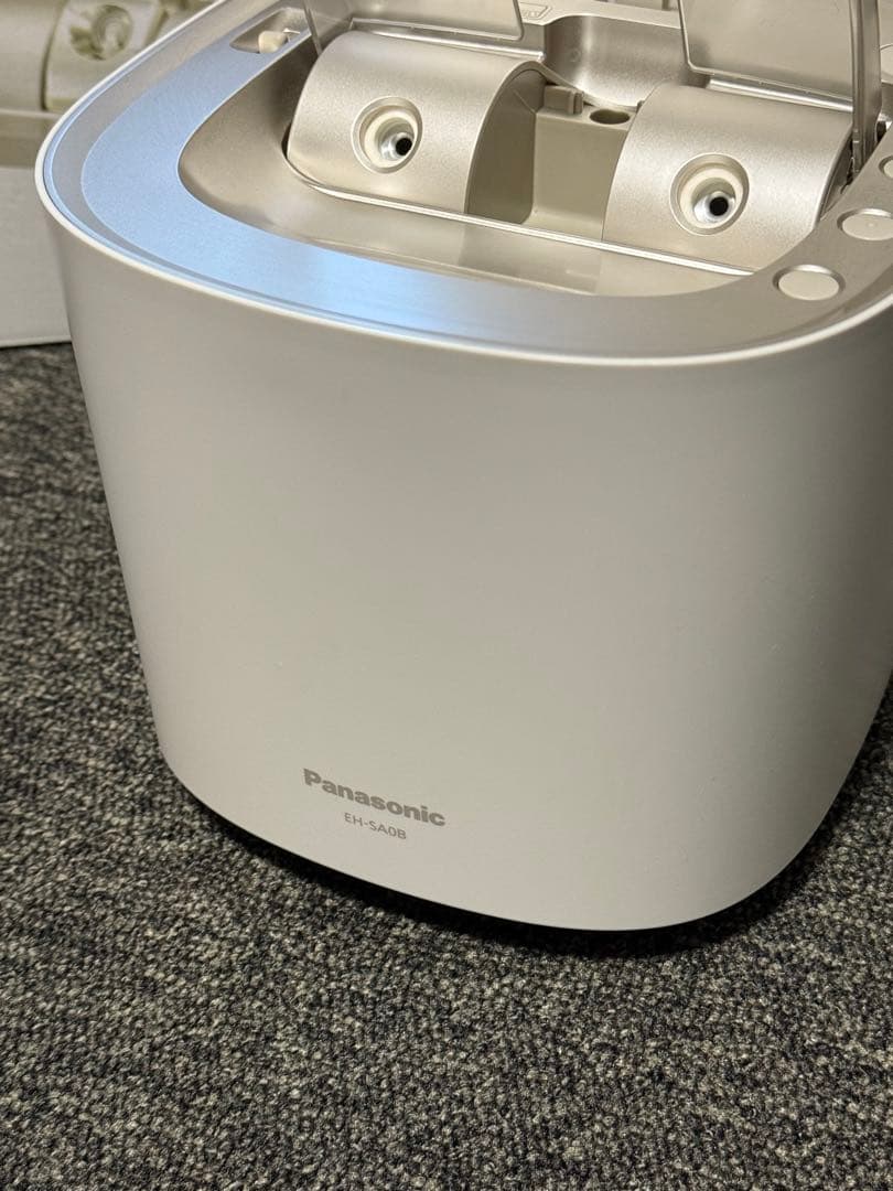 【ほぼ未使用】 Panasonic スチーマー ナノケア EH-SA0B-N
