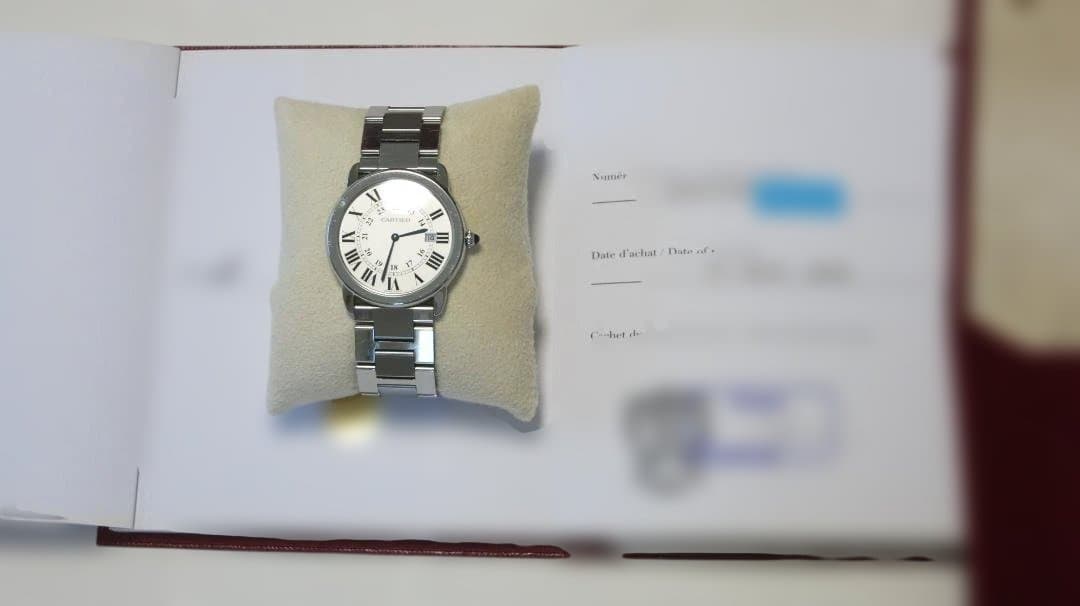 カルティエ ロンドソロ メンズ36mmウォッチ（KGさん）